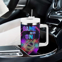 Gaming Gifts Tumbler With Handle Warning Do Not Disturb Im Gaming Video Game Gamer