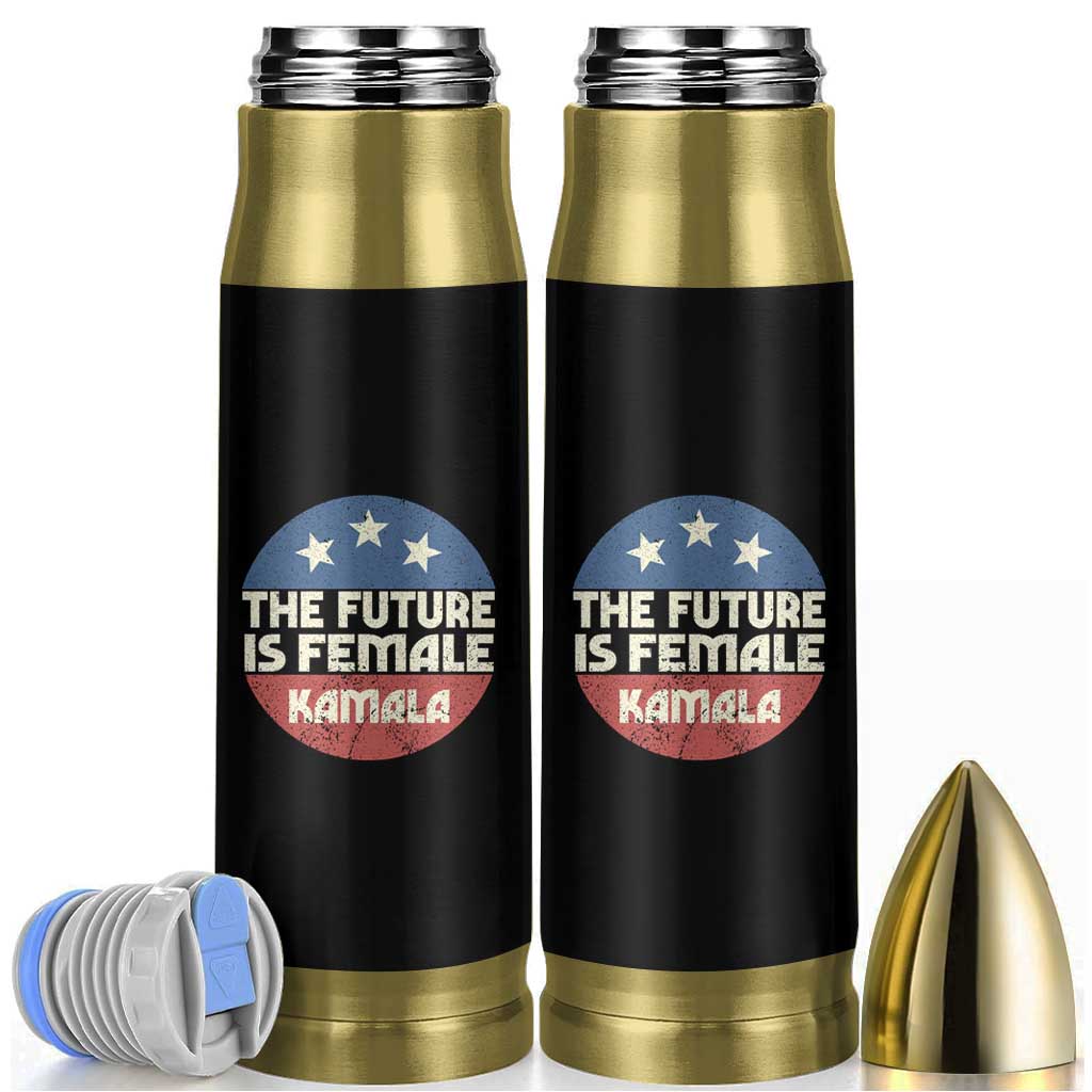 The Future Is Female Harris 2024 Election Bullet Tumbler Feminism Women's Rights Social Justice Equality Gift