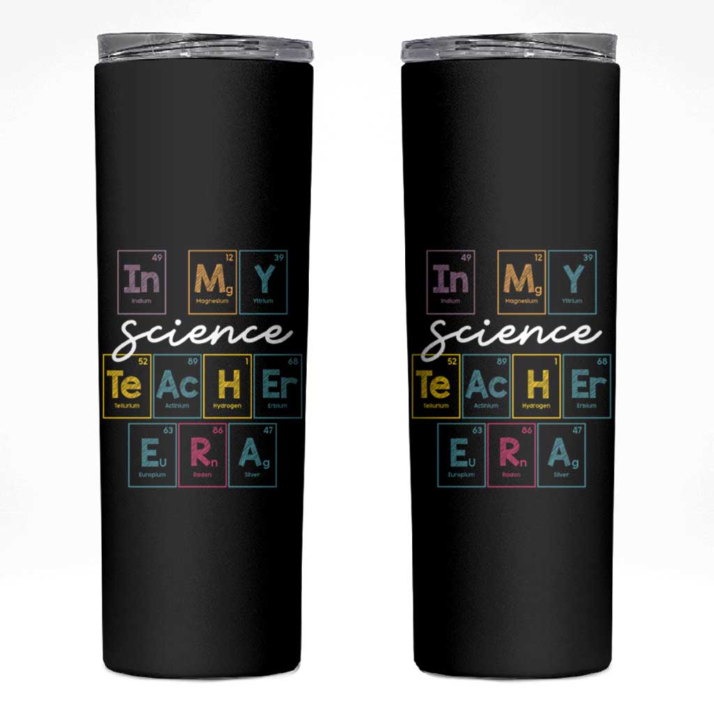Scientist Teacher Skinny Tumbler Periodic Table Element First Day of School - Wonder Print Shop