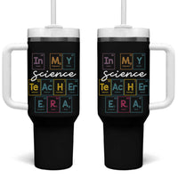 Scientist Teacher Tumbler With Handle Periodic Table Element First Day of School - Wonder Print Shop