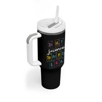 Scientist Teacher Tumbler With Handle Periodic Table Element First Day of School - Wonder Print Shop