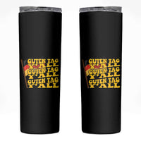 Oktoberfest German Flag Skinny Tumbler Prost Guten Tag Y'all Beer Festival - Wonder Print Shop