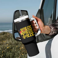 Oktoberfest German Flag Tumbler With Handle Prost Guten Tag Y'all Beer Festival - Wonder Print Shop