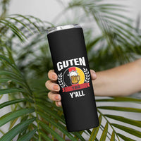 Oktoberfest German Flag Skinny Tumbler Prost Guten Tag Y'all Beer Festival - Wonder Print Shop