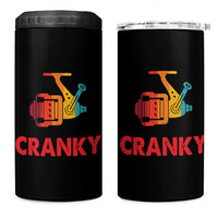 Crankbait Fishing Lure 4 in 1 Can Cooler Tumbler Cranky Funny Gift For Fisherman