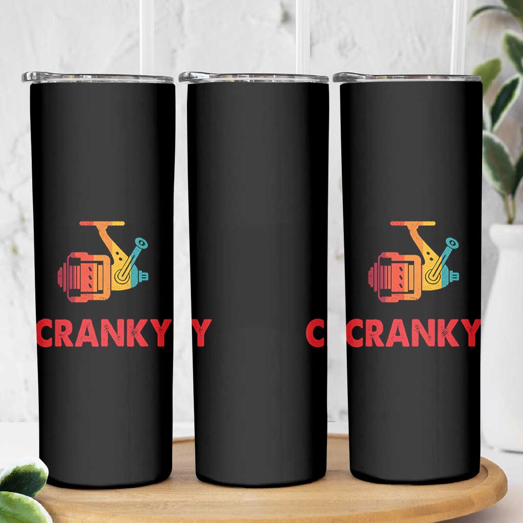 Crankbait Fishing Lure Skinny Tumbler Cranky Funny Gift For Fisherman