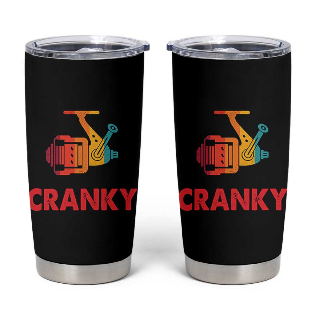 Crankbait Fishing Lure Tumbler Cup Cranky Funny Gift For Fisherman