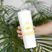 Thank You Gifts Skinny Tumbler Emotional Positive Support Funny Duck Positive Inspirational Gifts