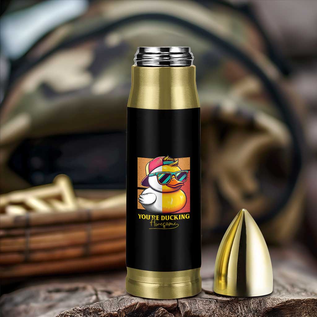 Inspirational Gifts Bullet Tumbler Emotional Positive Support Funny Duck Positive Thank You Gifts