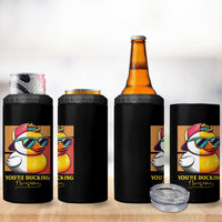 Inspirational Gifts 4 in 1 Can Cooler Tumbler Emotional Positive Support Funny Duck Positive Thank You Gifts