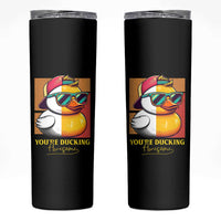 Inspirational Gifts Skinny Tumbler Emotional Positive Support Funny Duck Positive Thank You Gifts