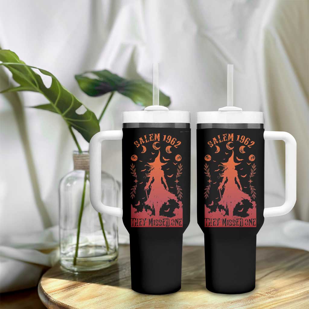 Halloween Witch Tumbler With Handle Salem 1692 They Missed One - Wonder Print Shop