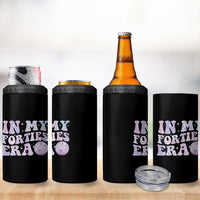 40th Birthday Gifts For Her 4 in 1 Can Cooler Tumbler In My 40s Era 40 Years Old