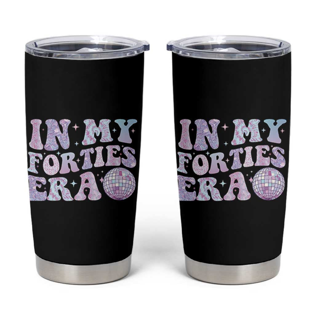40th Birthday Gifts For Her Tumbler Cup In My 40s Era 40 Years Old