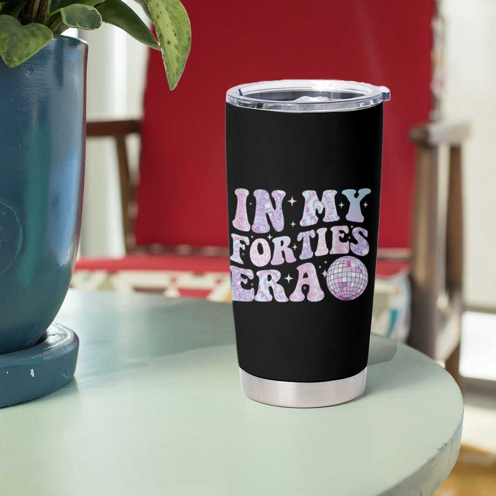 40th Birthday Gifts For Her Tumbler Cup In My 40s Era 40 Years Old