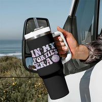 40th Birthday Gifts For Her Tumbler With Handle In My 40s Era 40 Years Old