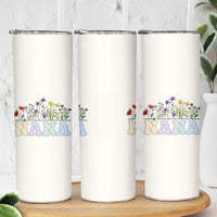 Nana Grandma Gift Skinny Tumbler Grandma's Garden Mother's Day For Grandma Mimi - Wonder Print Shop