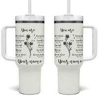 Personalized Christian Gifts for Her Tumbler With Handle Custom Name Inspirational Religious Birthday Gift - Wonder Print Shop