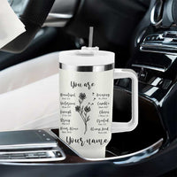 Personalized Christian Gifts for Her Tumbler With Handle Custom Name Inspirational Religious Birthday Gift - Wonder Print Shop