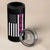Breast Cancer Awareness 4 in 1 Can Cooler Tumbler Christian Gift Pink Ribbon USA Flag Pray Fight Believe - Wonder Print Shop