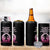 Breast Cancer Awareness 4 in 1 Can Cooler Tumbler I'm The Storm Black Women Breast Cancer Survivor Pink Ribbon - Wonder Print Shop