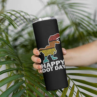 International Dot Day Dinosaur Skinny Tumbler Retro Colorful Polka Dot Dino Toddler Boys Kids