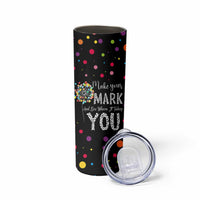 International Dot Day Skinny Tumbler Make Your Mark Girls Boys Colorful Dandelion