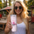 Pink Ghost Halloween Skinny Tumbler Funny Breast Cancer Ribbon - Wonder Print Shop