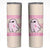 Breast Cancer Awareness Skinny Tumbler Pink Ribbon Boojee Halloween Spooky Warriror - Wonder Print Shop