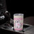 Breast Cancer Awareness Tumbler Cup Pink Ribbon Boojee Halloween Spooky Warriror - Wonder Print Shop
