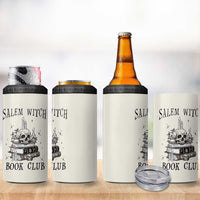 Salem Book Club 4 in 1 Can Cooler Tumbler Retro Witch Vibes Book Lovers