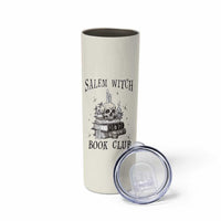 Salem Book Club Skinny Tumbler Retro Witch Vibes Book Lovers