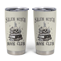 Salem Book Club Tumbler Cup Retro Witch Vibes Book Lovers