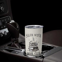Salem Book Club Tumbler Cup Retro Witch Vibes Book Lovers