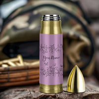 Personalized Wildflower Floral Bullet Tumbler Custom Name Gifts For Her Mothers Day Gift