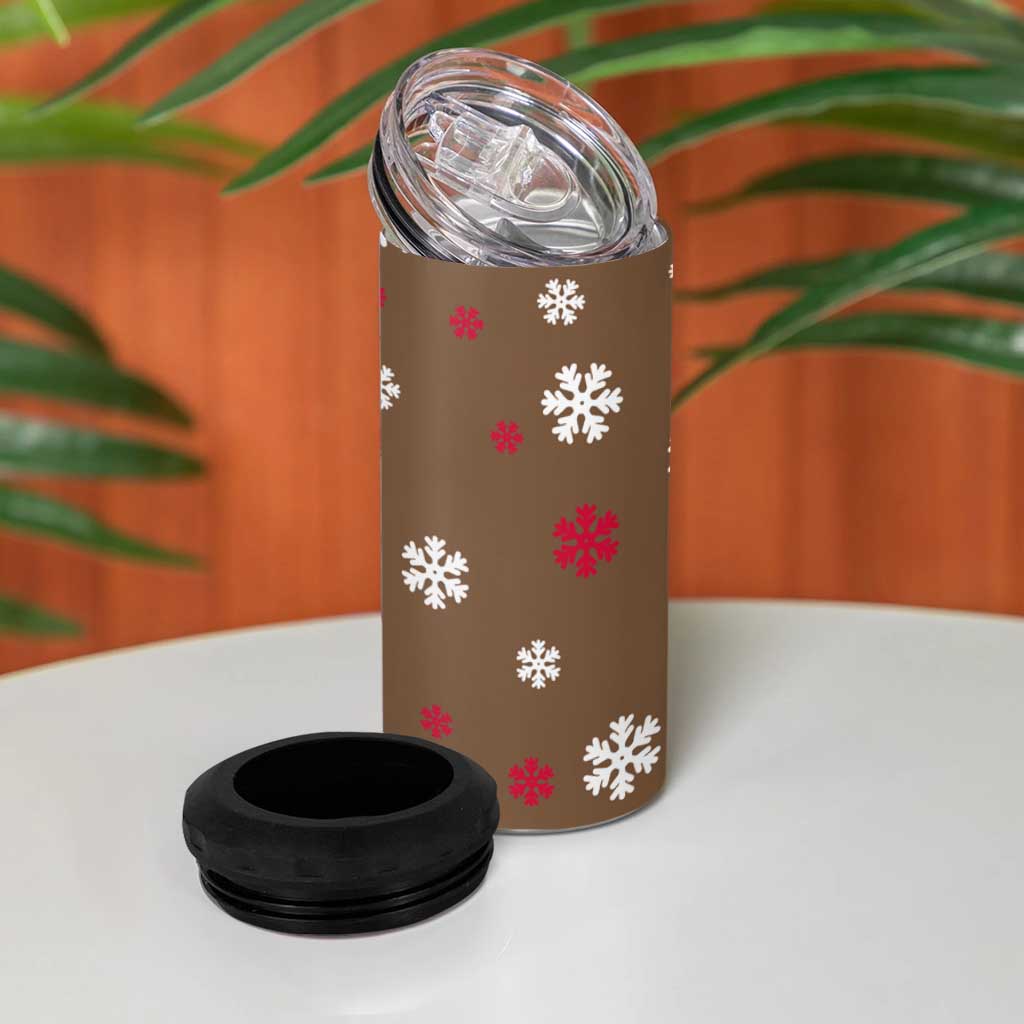 Personalized Family Christmas Gifts 4 in 1 Can Cooler Tumbler Custom Name Hot Chocolate Cup Matching Group Christmas Gift - Wonder Print Shop