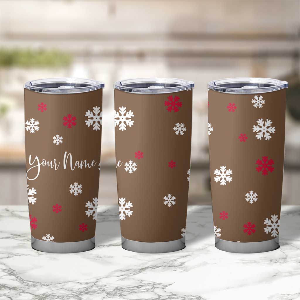 Personalized Family Christmas Gifts Tumbler Cup Custom Name Hot Chocolate Cup Matching Group Christmas Gift - Wonder Print Shop