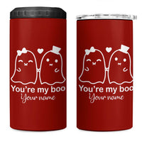 Personalized Gift For Her 4 in 1 Can Cooler Tumbler You're My Boo Halloween Christmas Valentines Birthday Gifts - Wonder Print Shop