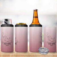 Personalized Cat Memorial 4 in 1 Can Cooler Tumbler Custom Name Cat Loss Gift - Wonder Print Shop