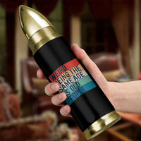 Vintage 1984 Birthday Bullet Tumbler Weird Being the Same Age As Old People Funny 42th Birthday Gifts