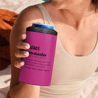 Chaos Coordinator 4 in 1 Can Cooler Tumbler Christmas Gifts for Colleague Coworker Travel Mug Thank You Gift Pink - Wonder Print Shop