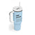 Chaos Coordinator Tumbler With Handle Christmas Gifts for Colleague Coworker Travel Mug Thank You Gift Blue - Wonder Print Shop