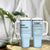 Chaos Coordinator Tumbler With Handle Christmas Gifts for Colleague Coworker Travel Mug Thank You Gift Blue - Wonder Print Shop