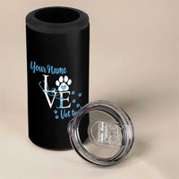 Personalized Vet Tech 4 in 1 Can Cooler Tumbler Custom Name Veterinarian Gifts