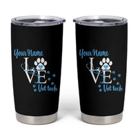 Personalized Vet Tech Tumbler Cup Custom Name Veterinarian Gifts
