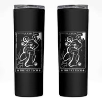 Vet Tech Skinny Tumbler Funny Vet Staff Appreciation Gift Tarot Card - Wonder Print Shop