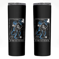 Vet Tech Skinny Tumbler Funny Vet Staff Appreciation Gift Veterinarian Tarot Card - Wonder Print Shop