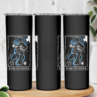 Vet Tech Skinny Tumbler Funny Vet Staff Appreciation Gift Veterinarian Tarot Card - Wonder Print Shop