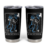 Vet Tech Tumbler Cup Funny Vet Staff Appreciation Gift Veterinarian Tarot Card - Wonder Print Shop