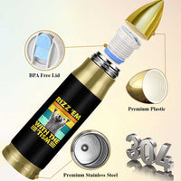 Rizz Em With The Tism Raccoon Bullet Tumbler Retro Silly Trash Panda Autism Meme Autistic ASD
